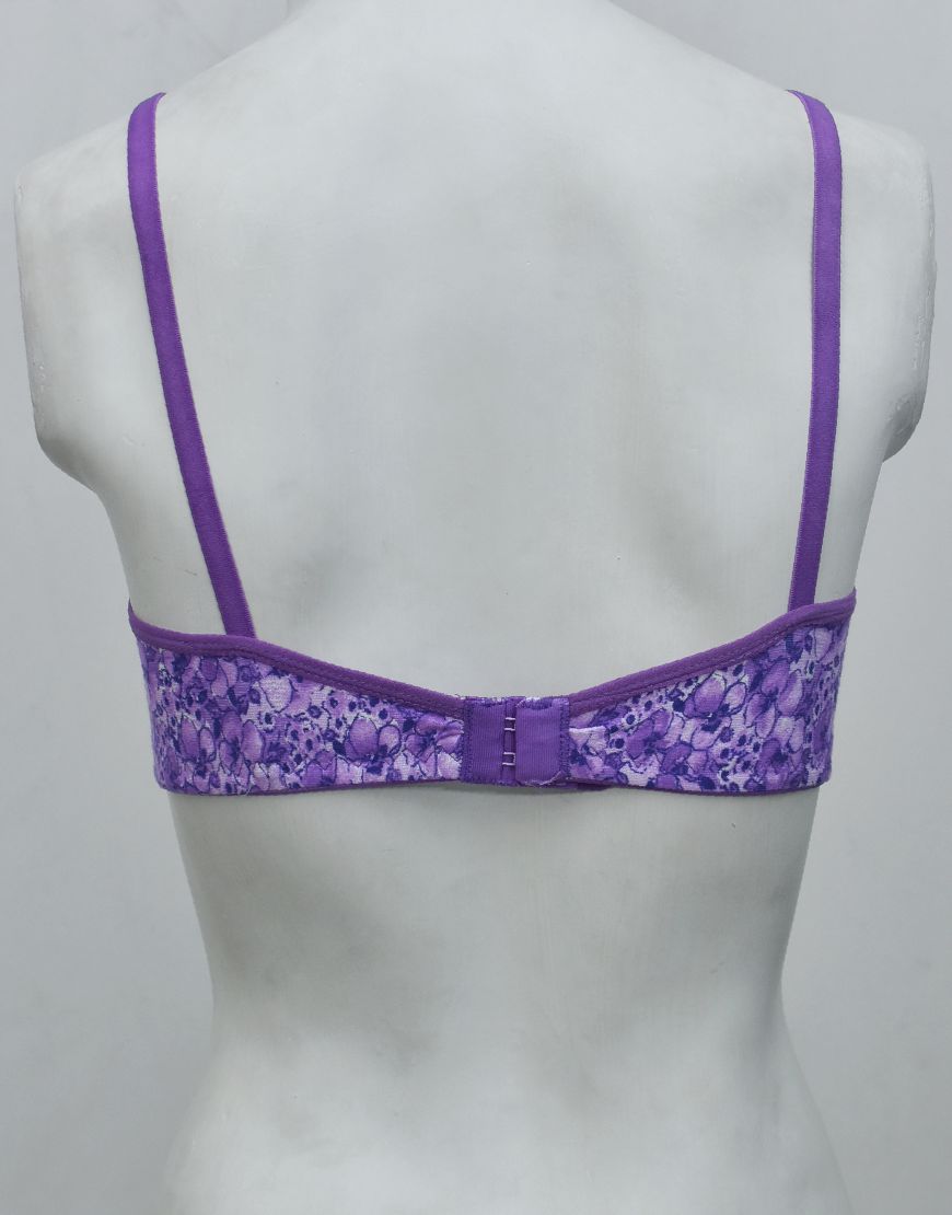 Printed Stretchable Cotton Bra FN110