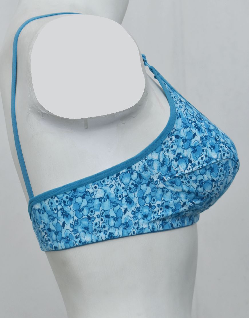 Printed Stretchable Cotton Bra FN110