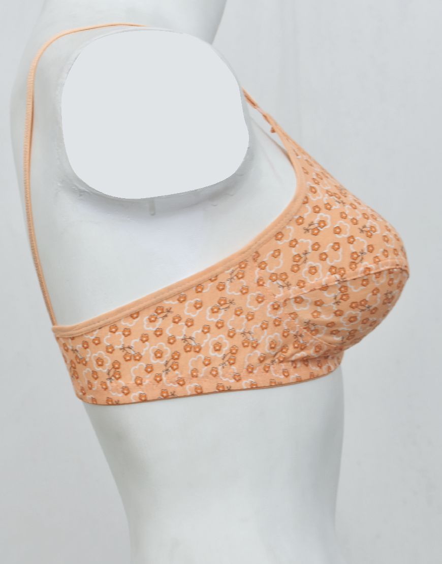 Printed Stretchable Cotton Bra FN113