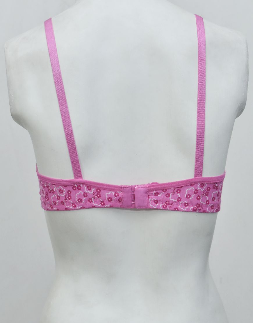 Printed Stretchable Cotton Bra FN113