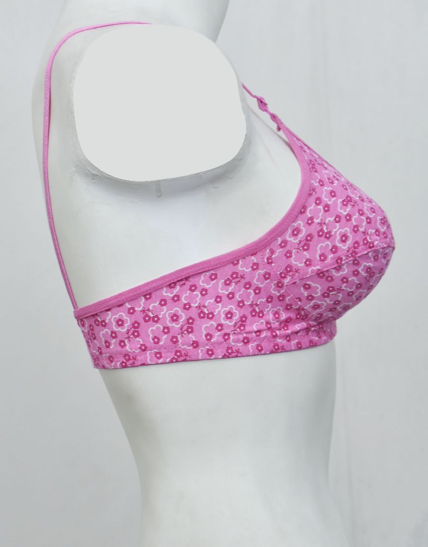 Printed Stretchable Cotton Bra FN113