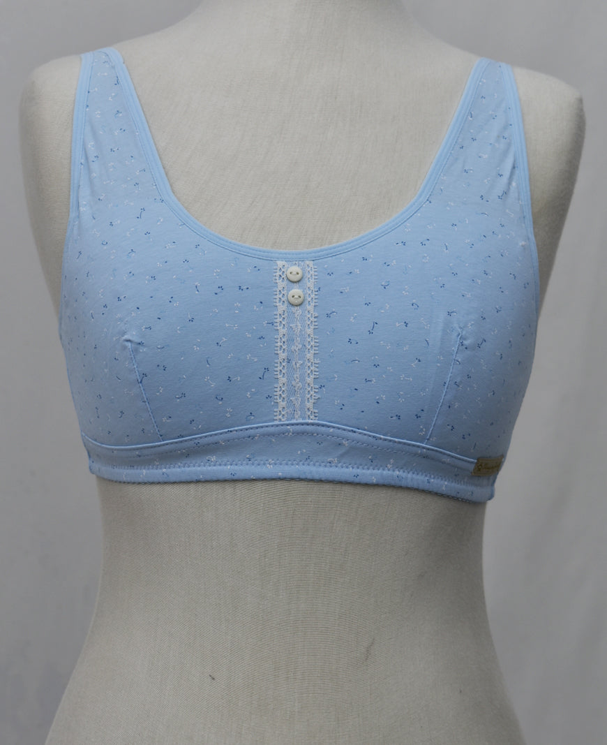 Zero Size or A Cup Floral Blouse Bra