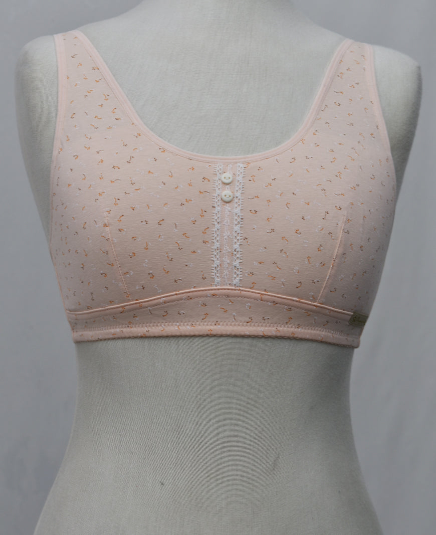 Zero Size or A Cup Floral Blouse Bra