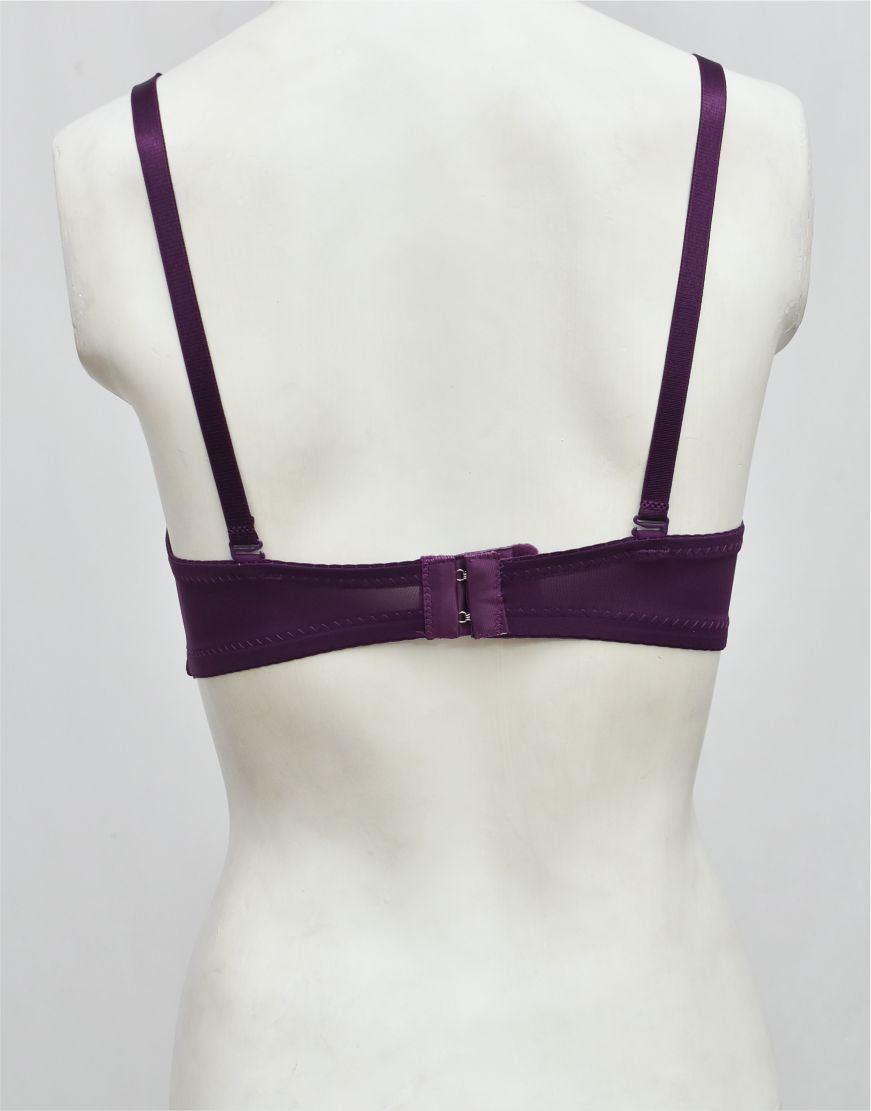 Modern Single Padded Bra with Removable Straps
