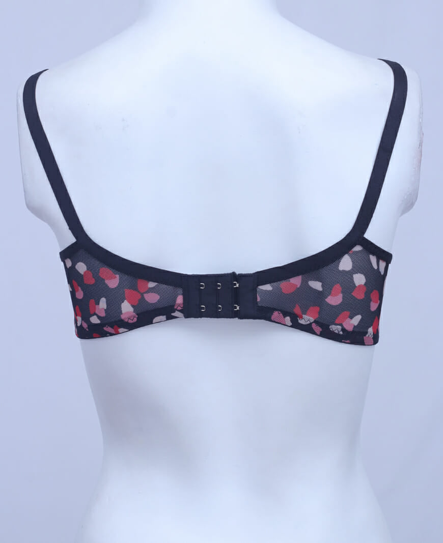 Rain of Petals Soft Net Bra