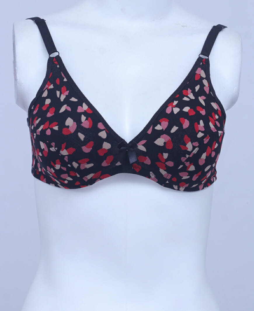 Rain of Petals Soft Net Bra