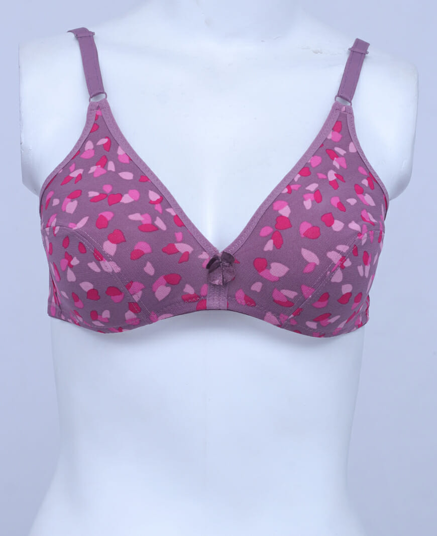 Rain of Petals Soft Net Bra