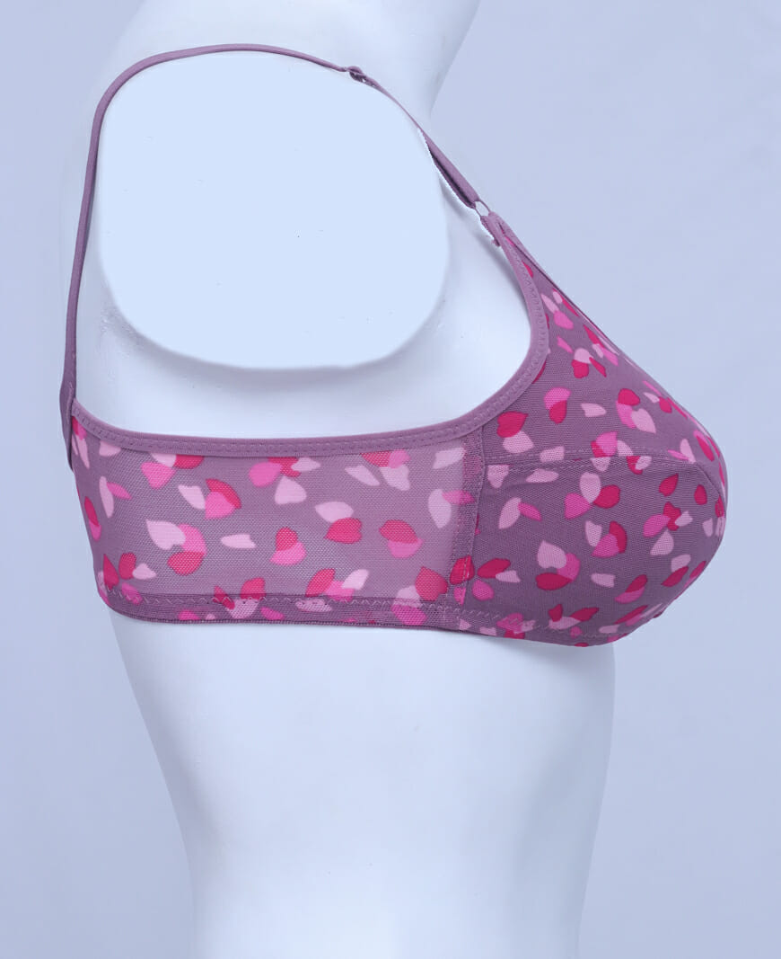 Rain of Petals Soft Net Bra