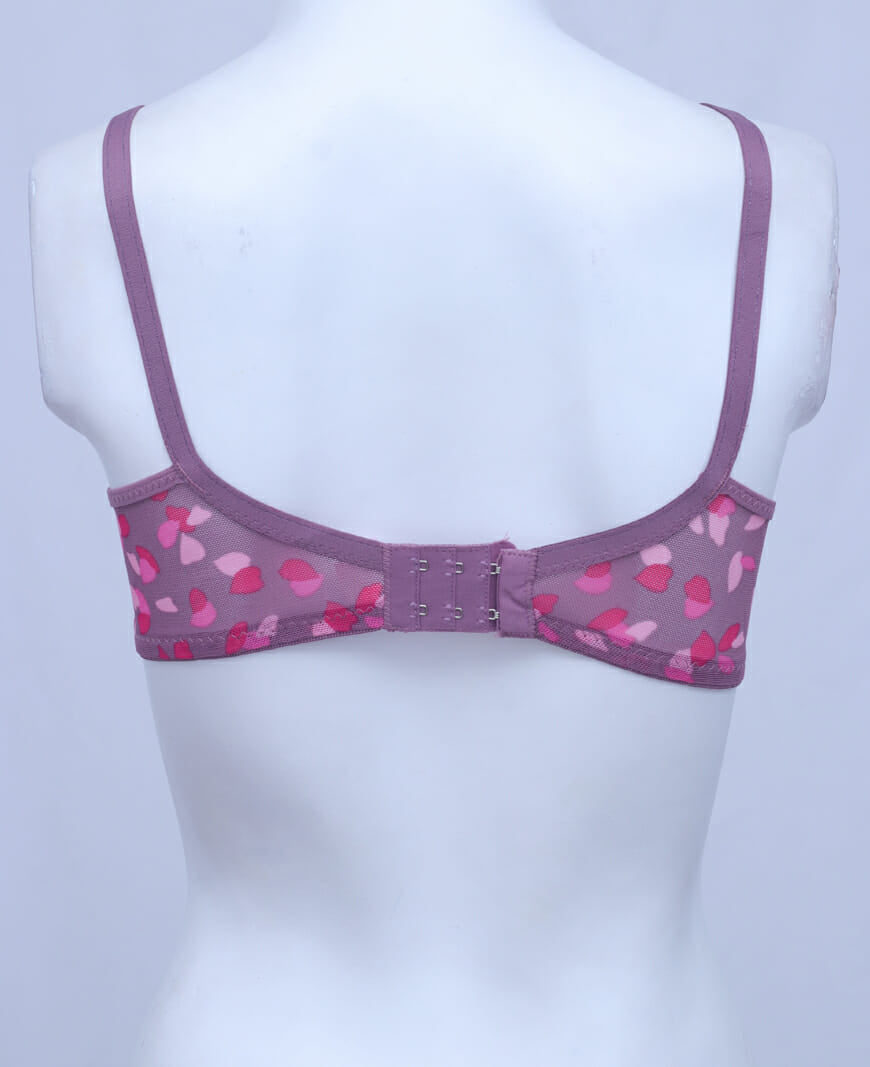 Rain of Petals Soft Net Bra