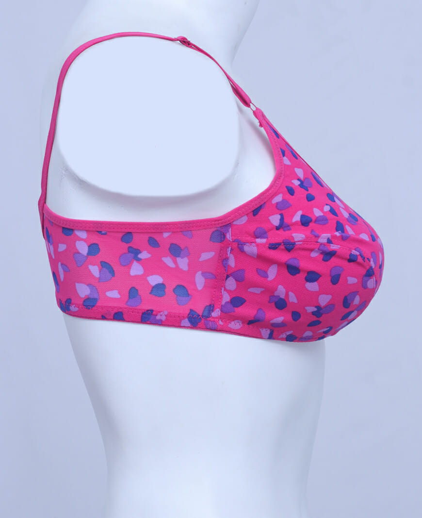 Rain of Petals Soft Net Bra
