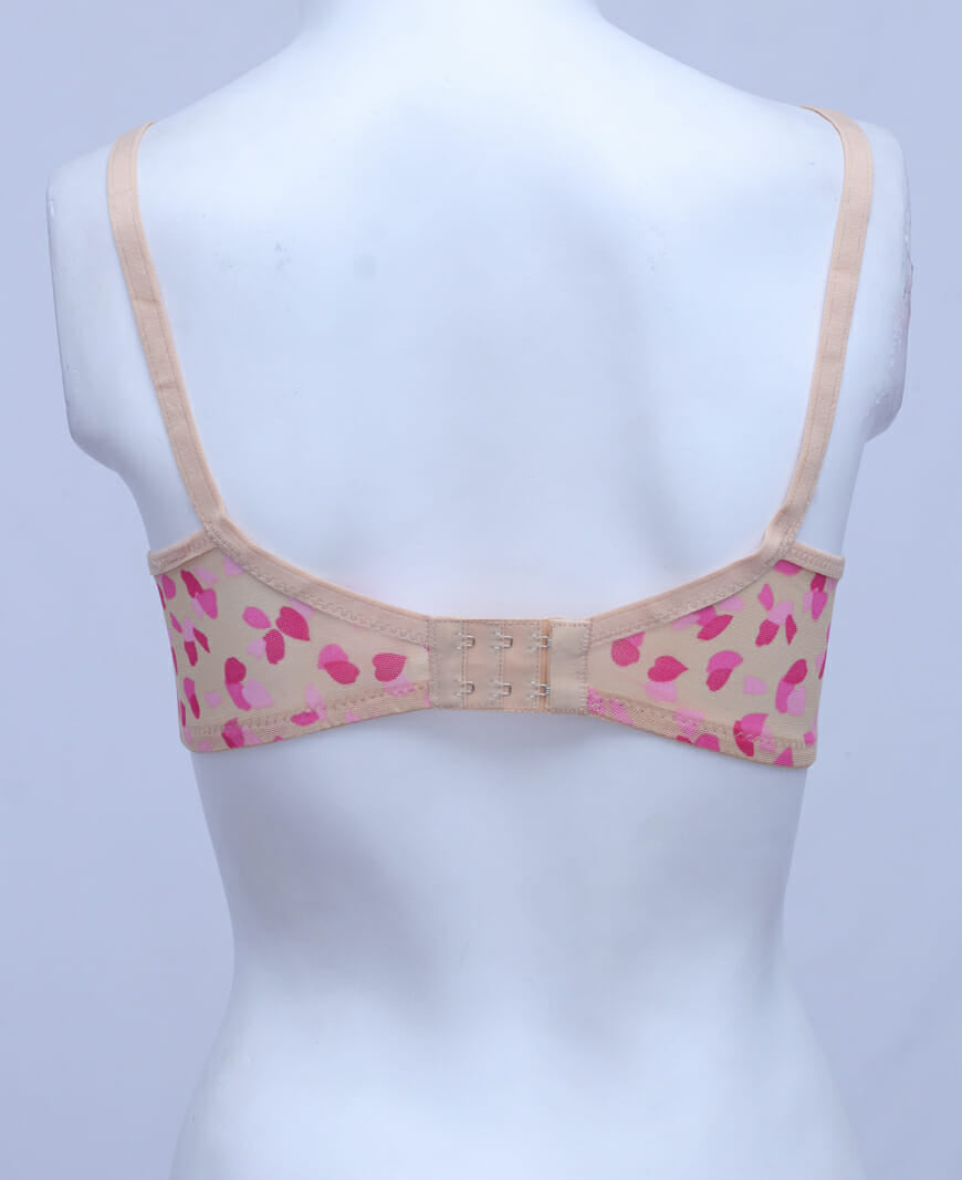 Rain of Petals Soft Net Bra