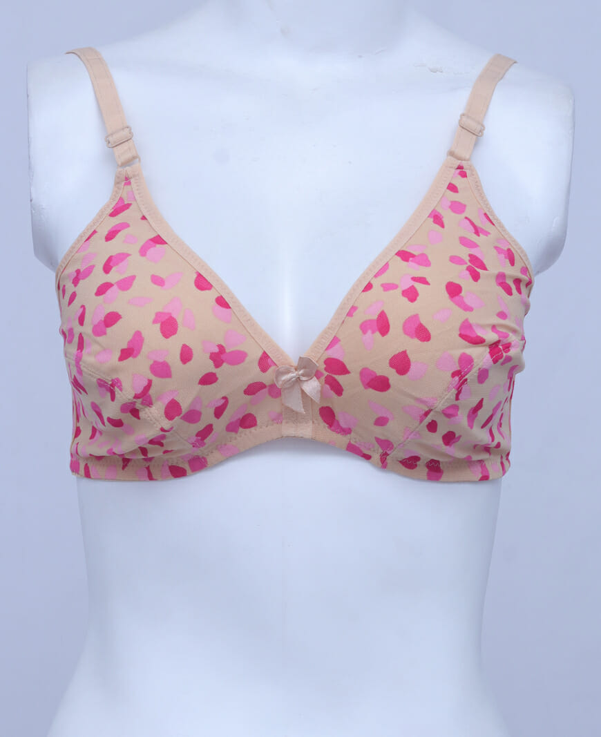 Rain of Petals Soft Net Bra