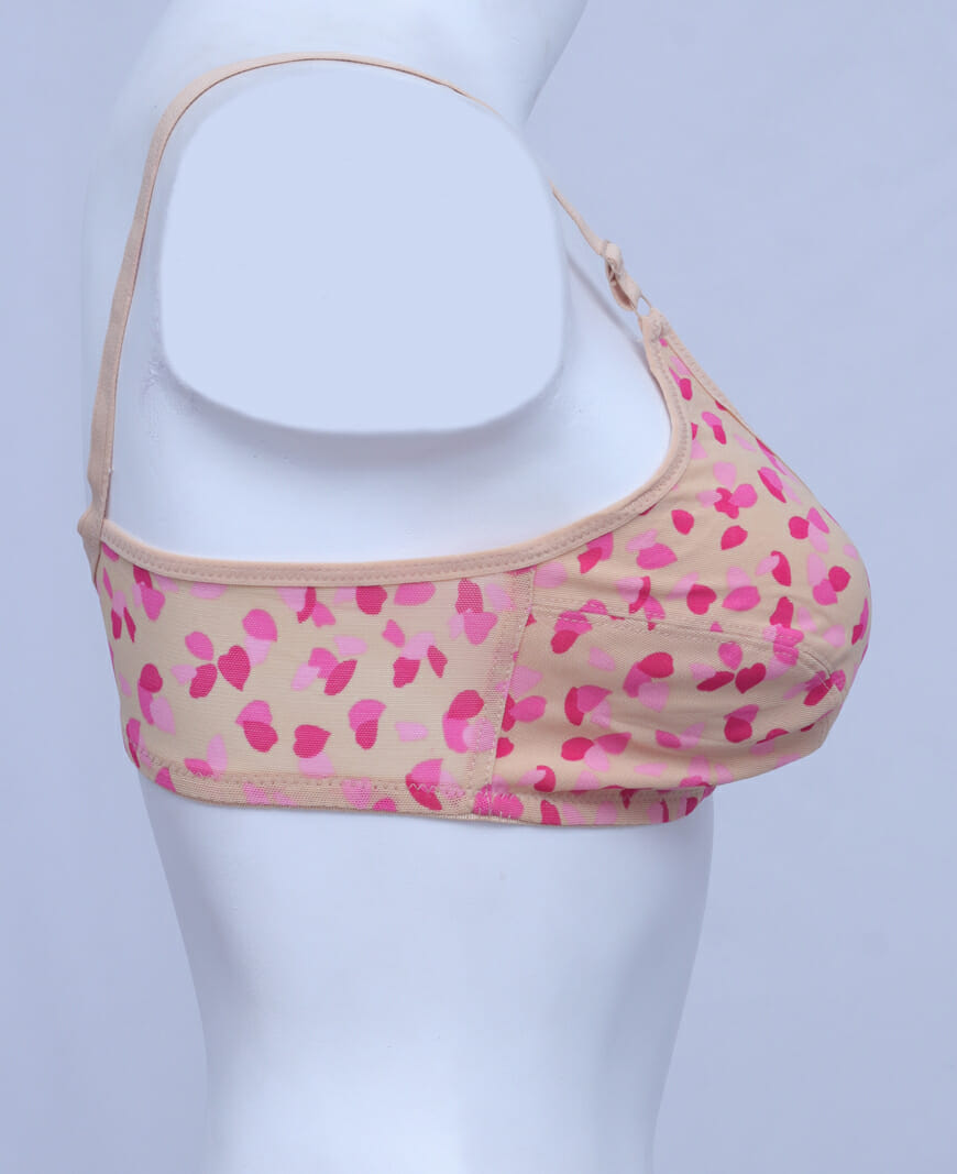 Rain of Petals Soft Net Bra