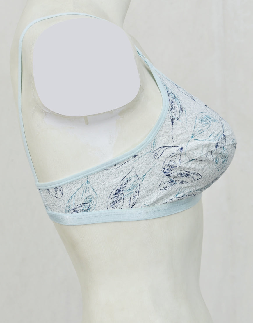 Printed Cotton Fabric Bra FN194