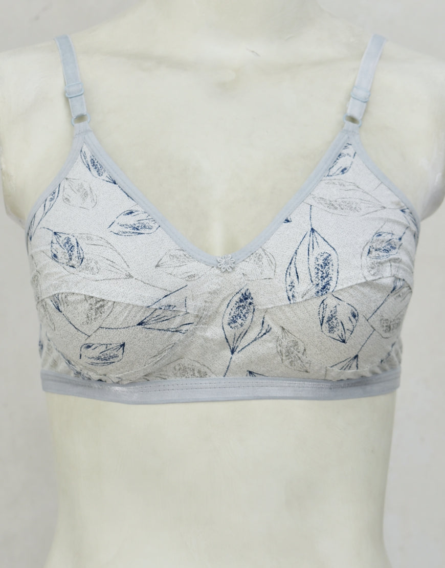 Printed Cotton Fabric Bra FN194