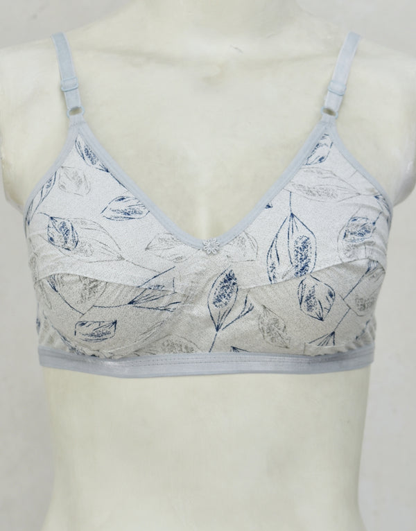 Printed Cotton Fabric Bra FN194