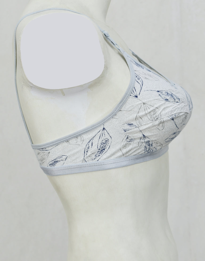 Printed Cotton Fabric Bra FN194