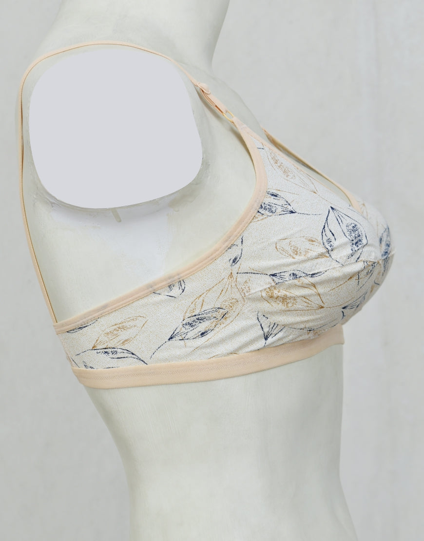 Printed Cotton Fabric Bra FN194