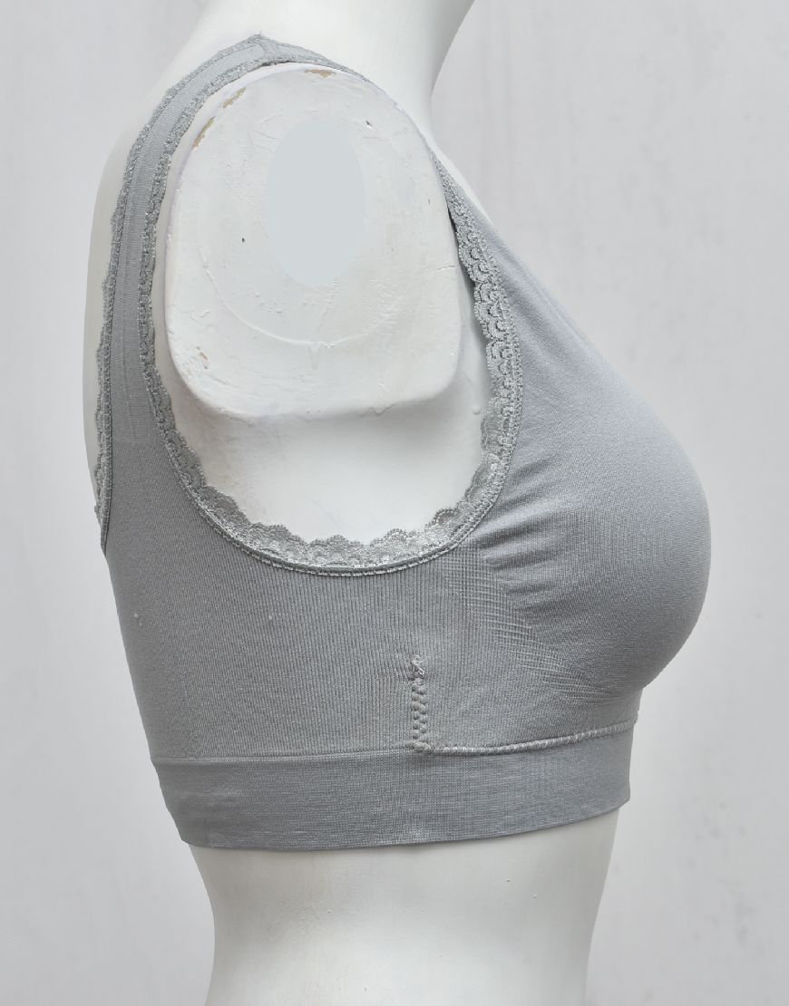 Fancy Lace Stretchable Blouse Bra with Removable Pads