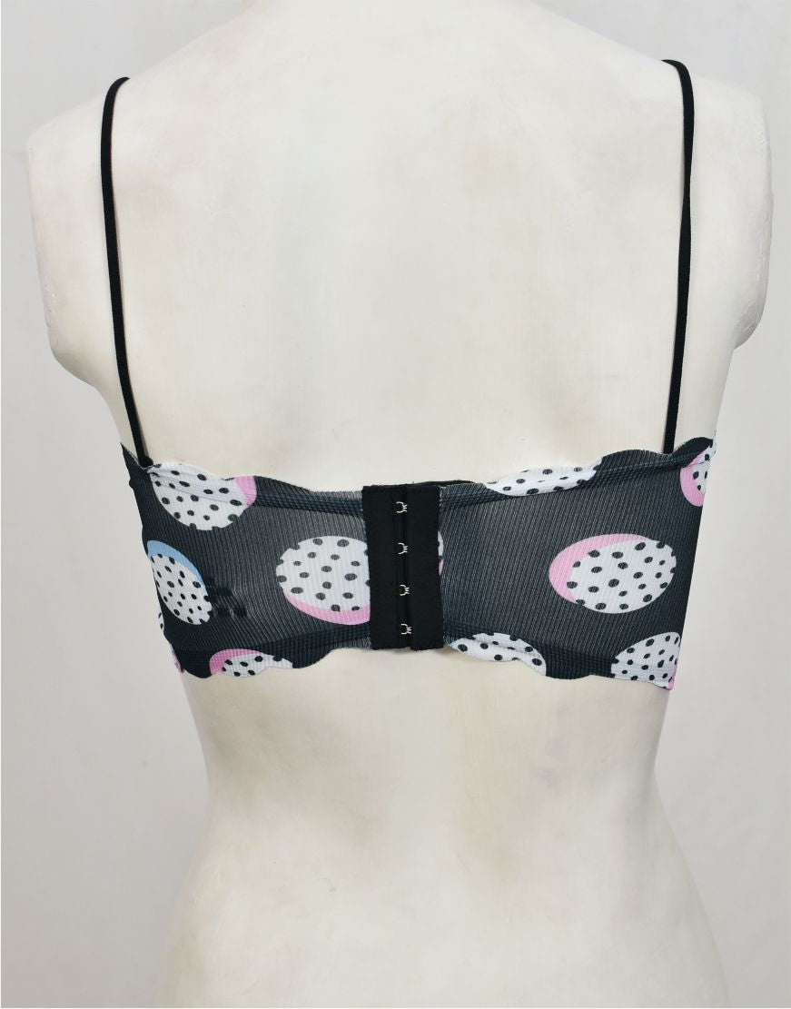 Spaghetti Straps Tube Top Bra