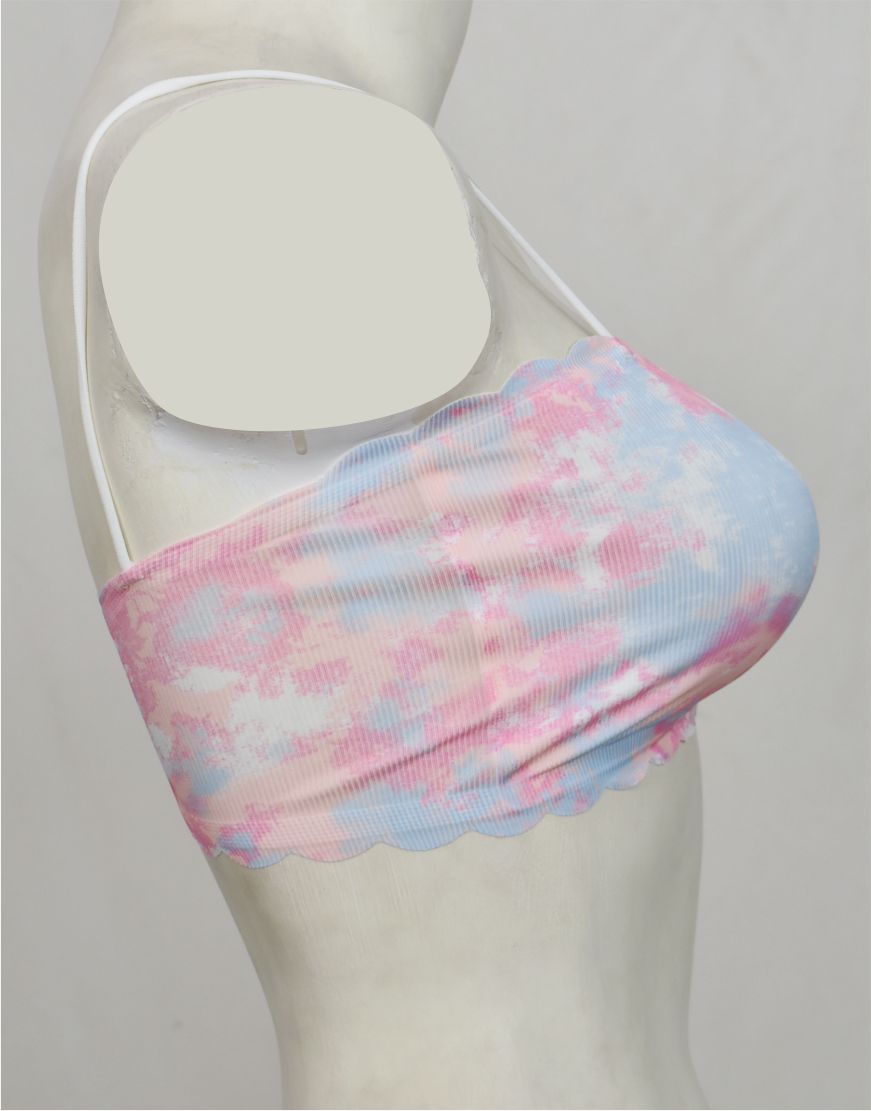 Spaghetti Straps Tube Top Bra