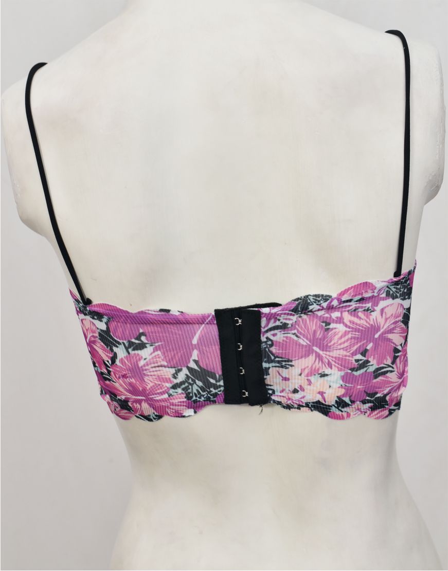 Spaghetti Straps Tube Top Bra