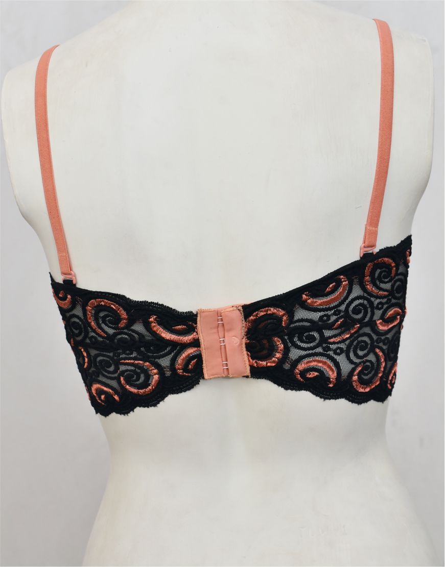 Tube Top Bra with Removable Straps and Pads