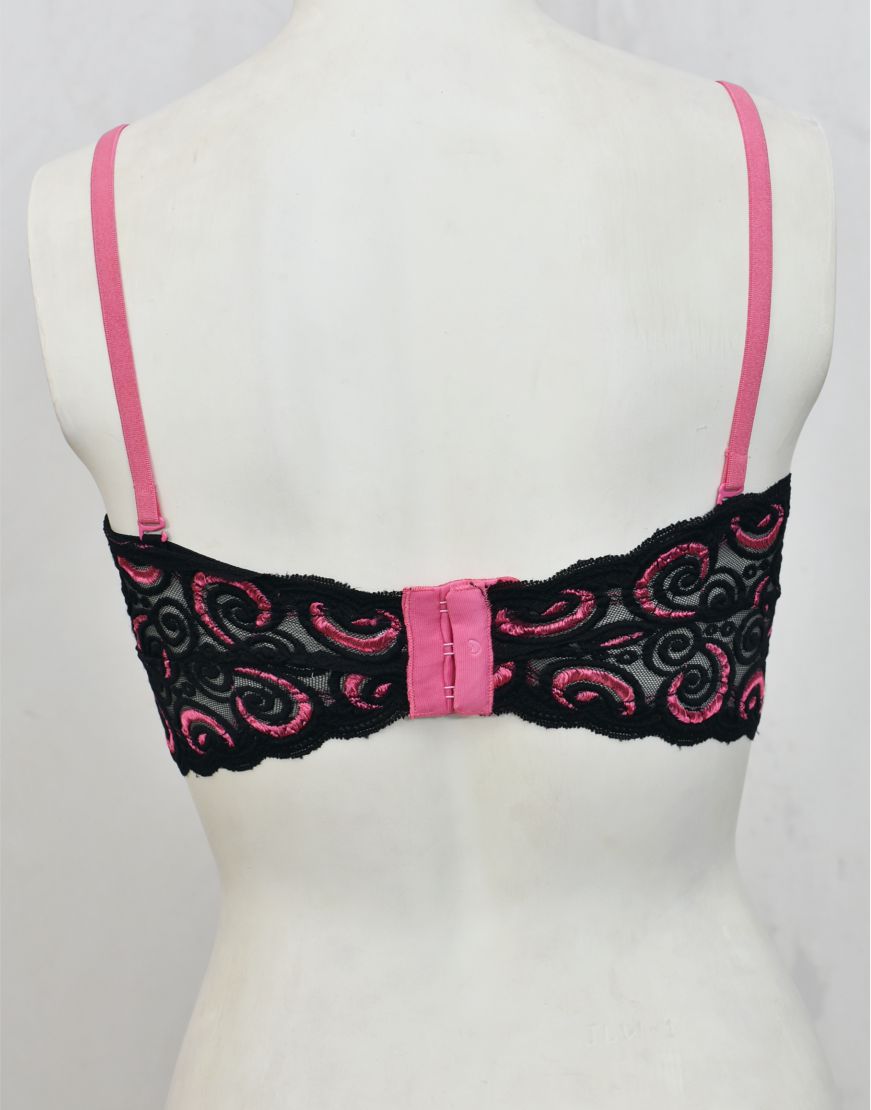 Tube Top Bra with Removable Straps and Pads