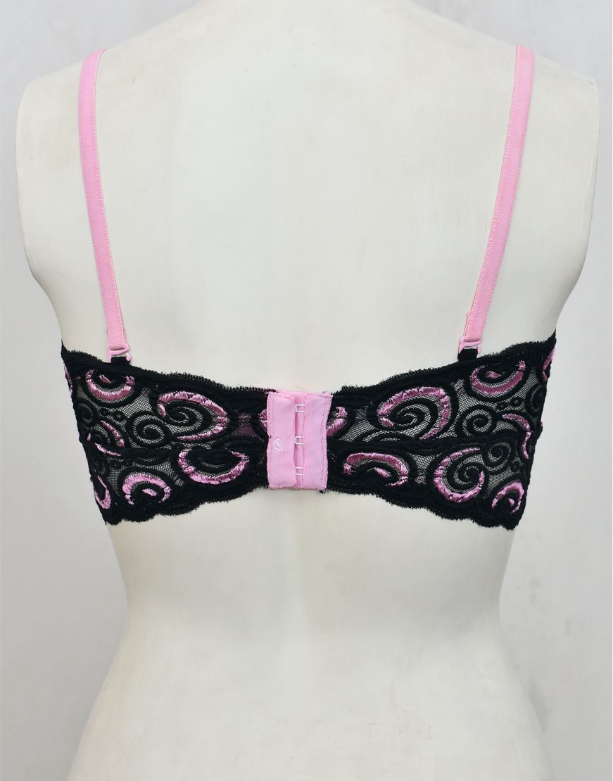 Tube Top Bra with Removable Straps and Pads