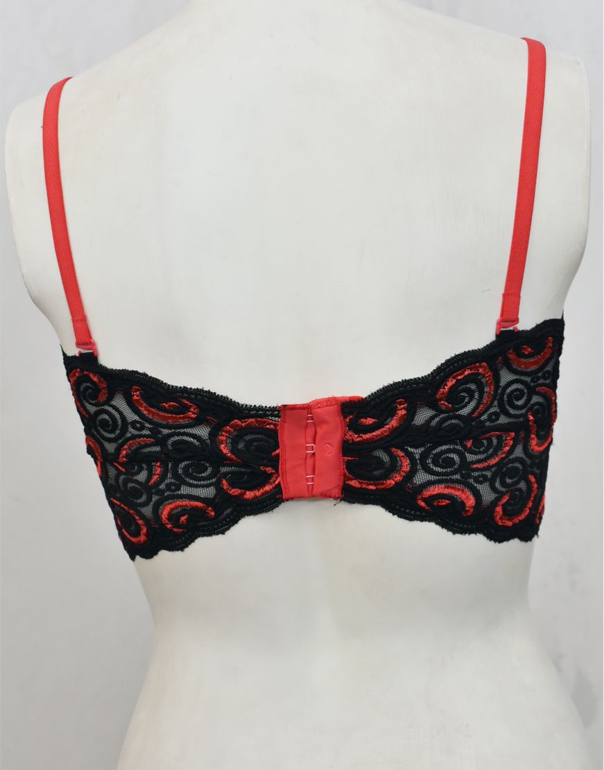 Tube Top Bra with Removable Straps and Pads