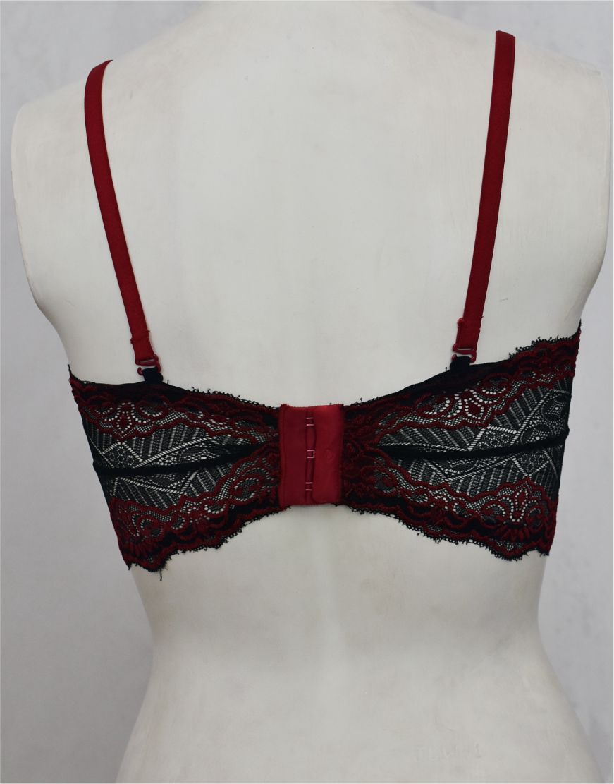 Tube Top Bra with Removable Straps and Pads