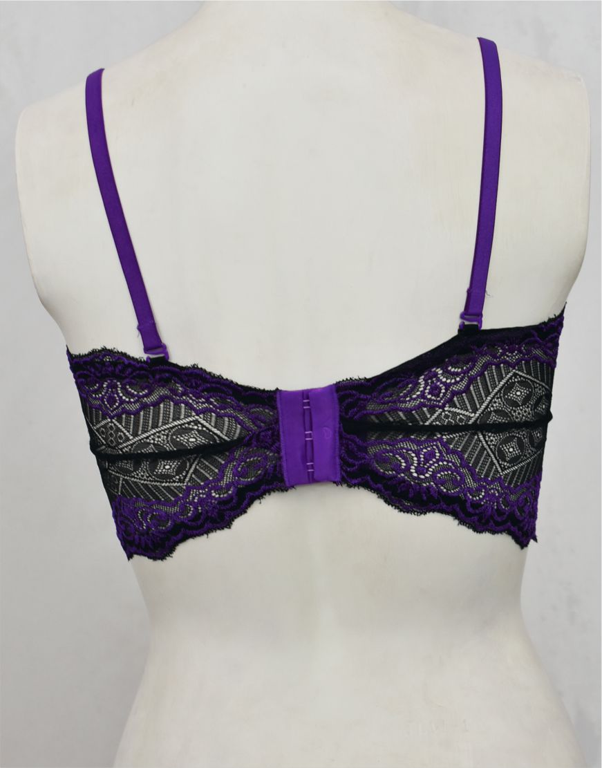 Tube Top Bra with Removable Straps and Pads