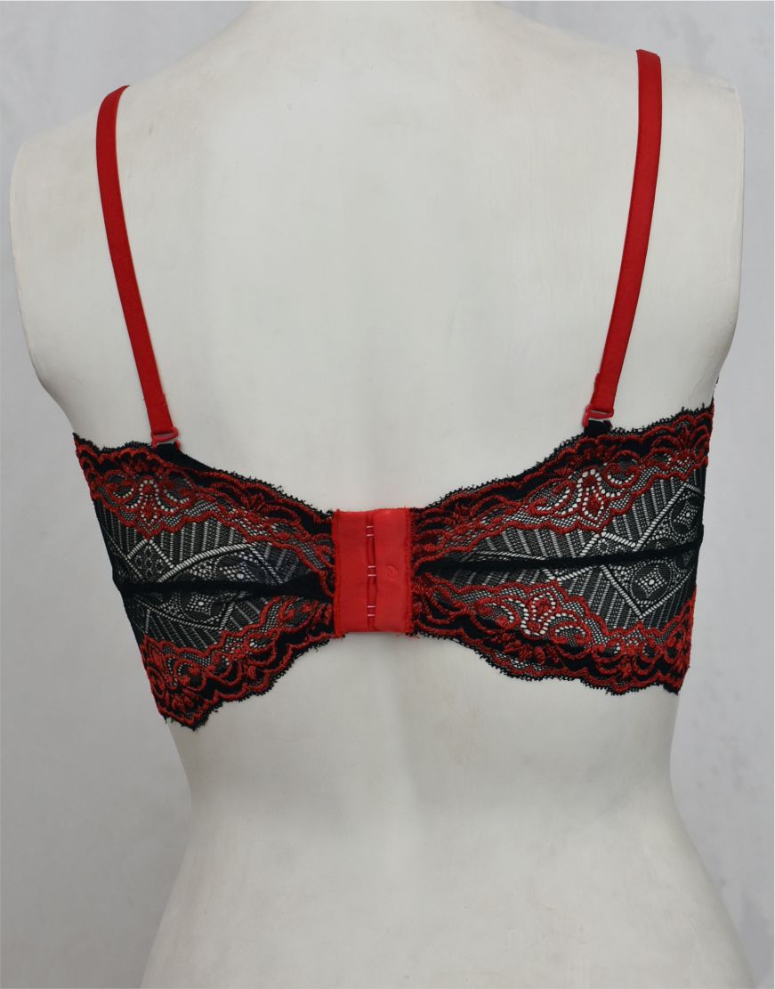 Tube Top Bra with Removable Straps and Pads