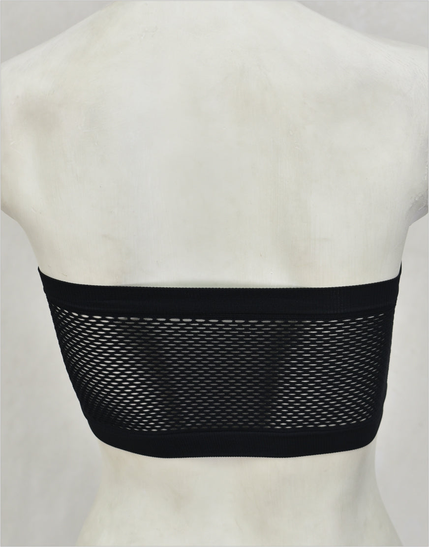 Bandeau or Tube Top Bra Non Padded BL64 (Mixed Stretch Cotton)