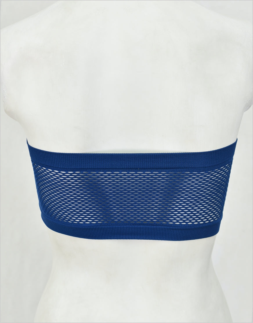 Bandeau or Tube Top Bra Non Padded BL64 (Mixed Stretch Cotton)