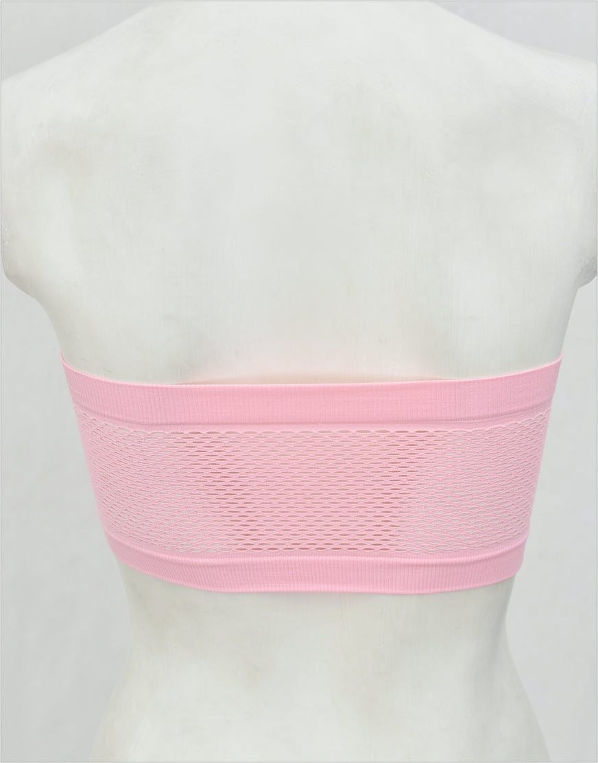 Bandeau or Tube Top Bra Non Padded BL64 (Mixed Stretch Cotton)