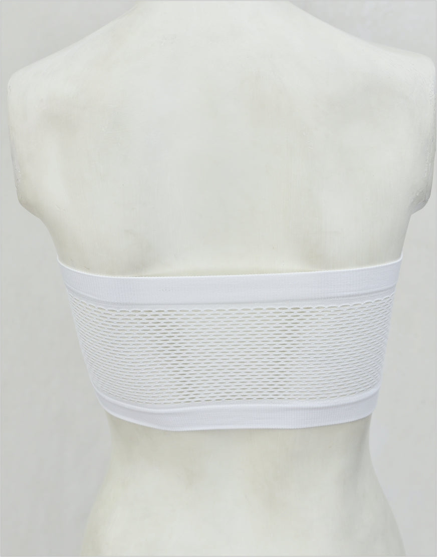 Bandeau or Tube Top Bra Non Padded BL64 (Mixed Stretch Cotton)