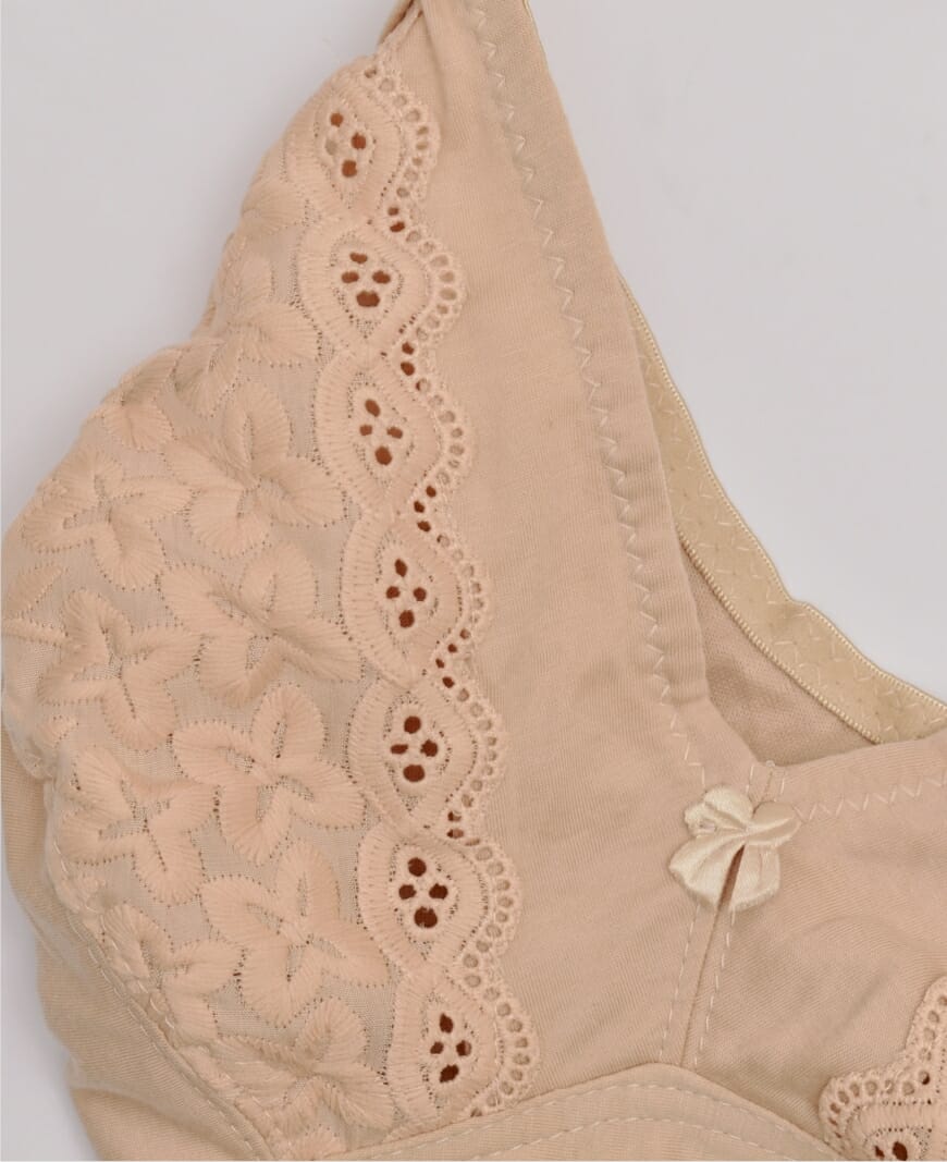 Soft Embroidered Everyday Bra