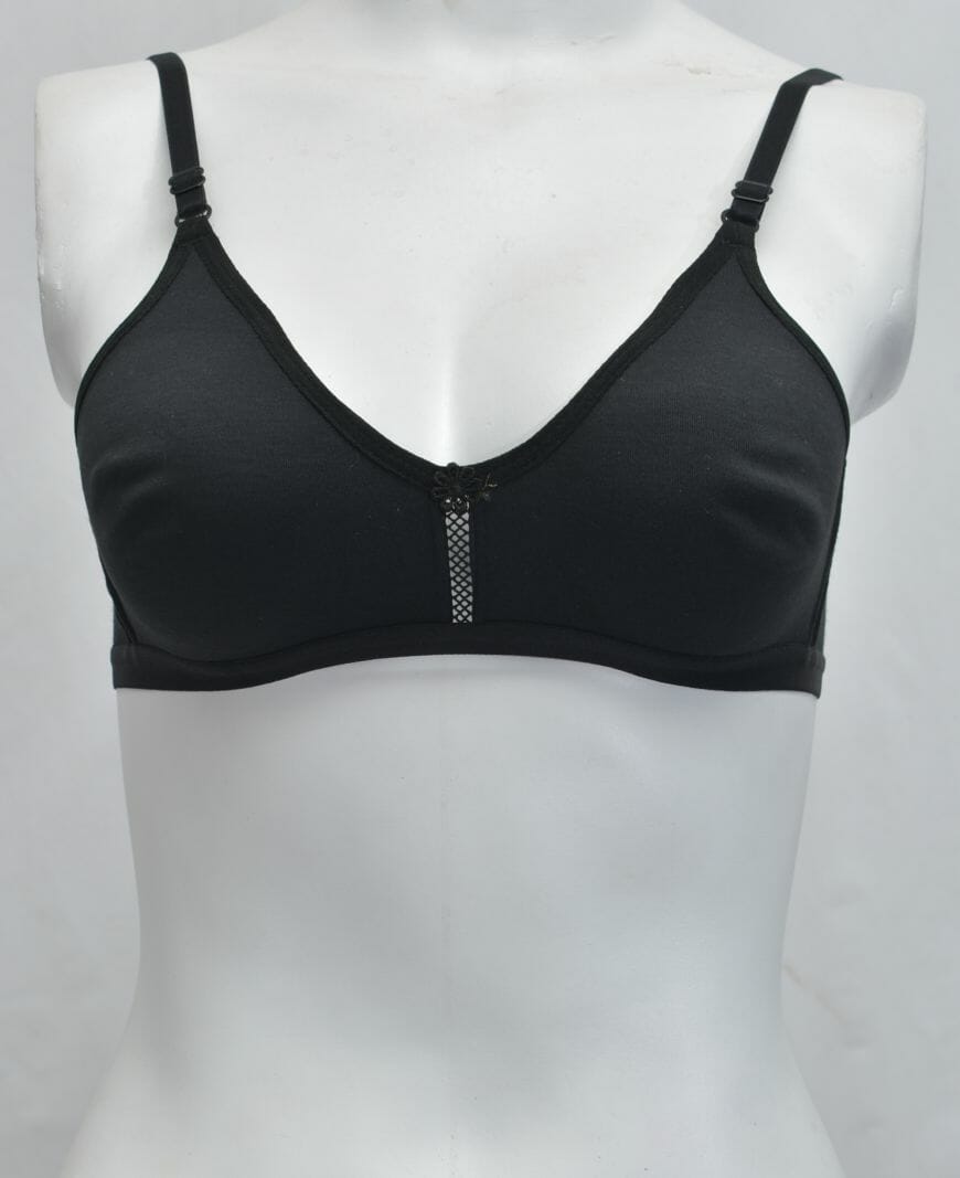 seamless black bra, t-shirt bra