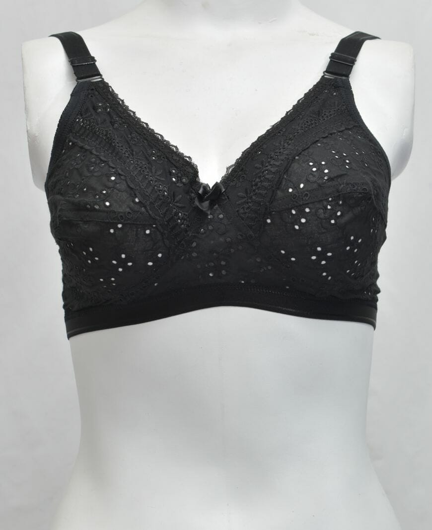 Tulip Outfit Chickankari Embroidery Bra