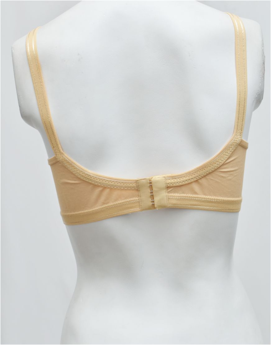 Premium Quality Summer Cotton Woven Stiff-PL C-Cup Bra