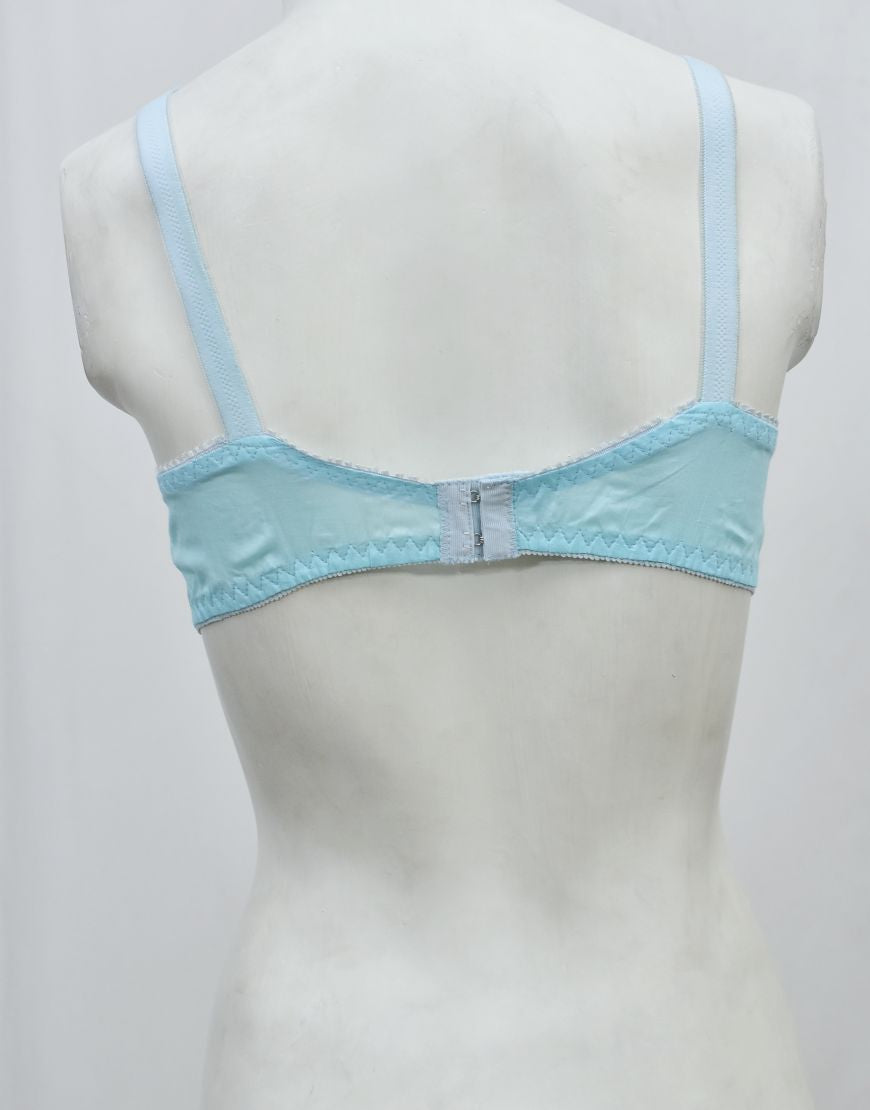 Woven Summer Fabric Bra (Non-Padded, Non Wired)