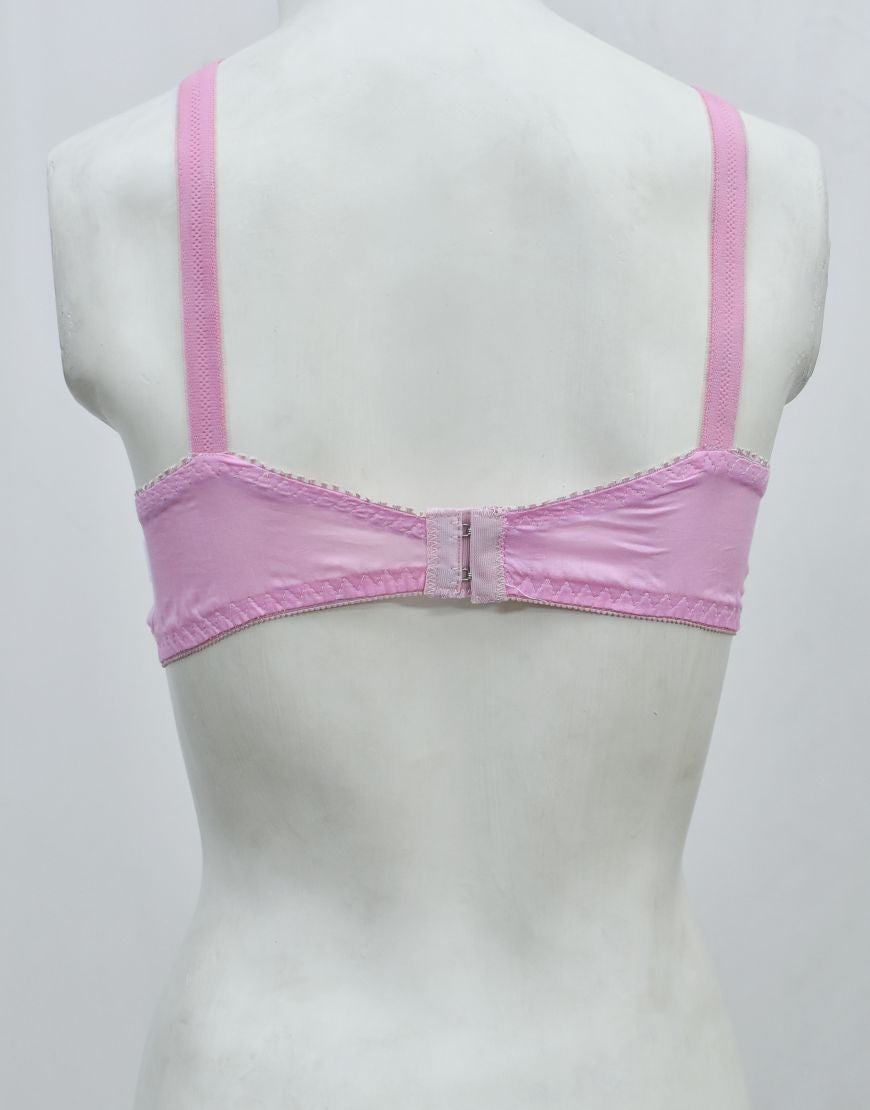 Woven Summer Fabric Bra (Non-Padded, Non Wired)