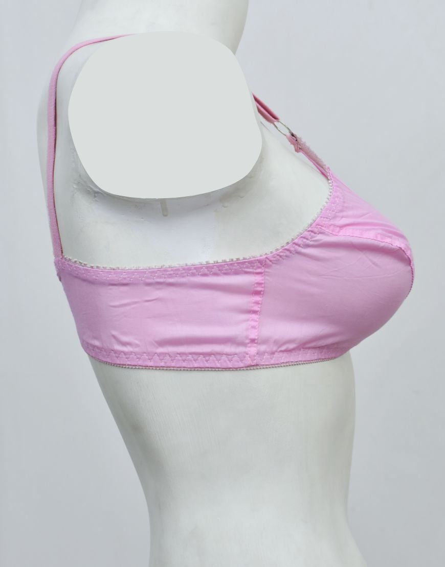 Woven Summer Fabric Bra (Non-Padded, Non Wired)