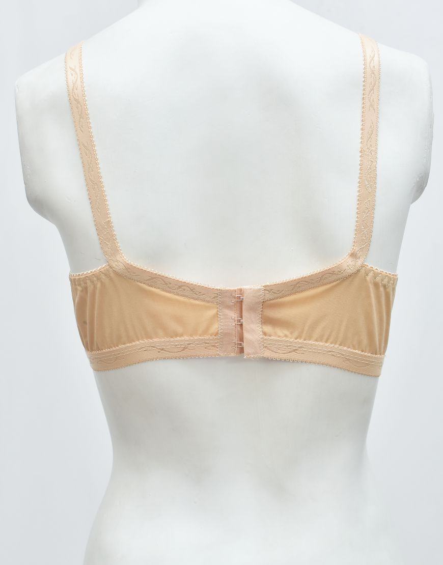Cotton Woven Fabric Crossover Bra - SC-2