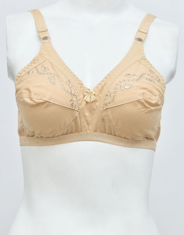 Cotton Woven Fabric Chikankari Bra - SC-6