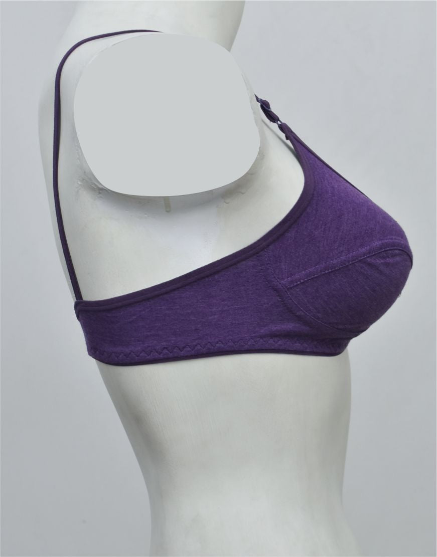 Stretchable Mixed Cotton Matching Bra