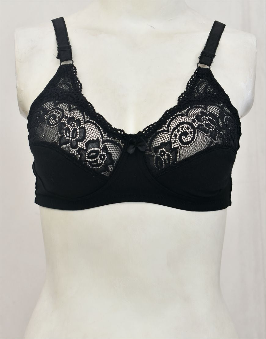 Half Net Bra