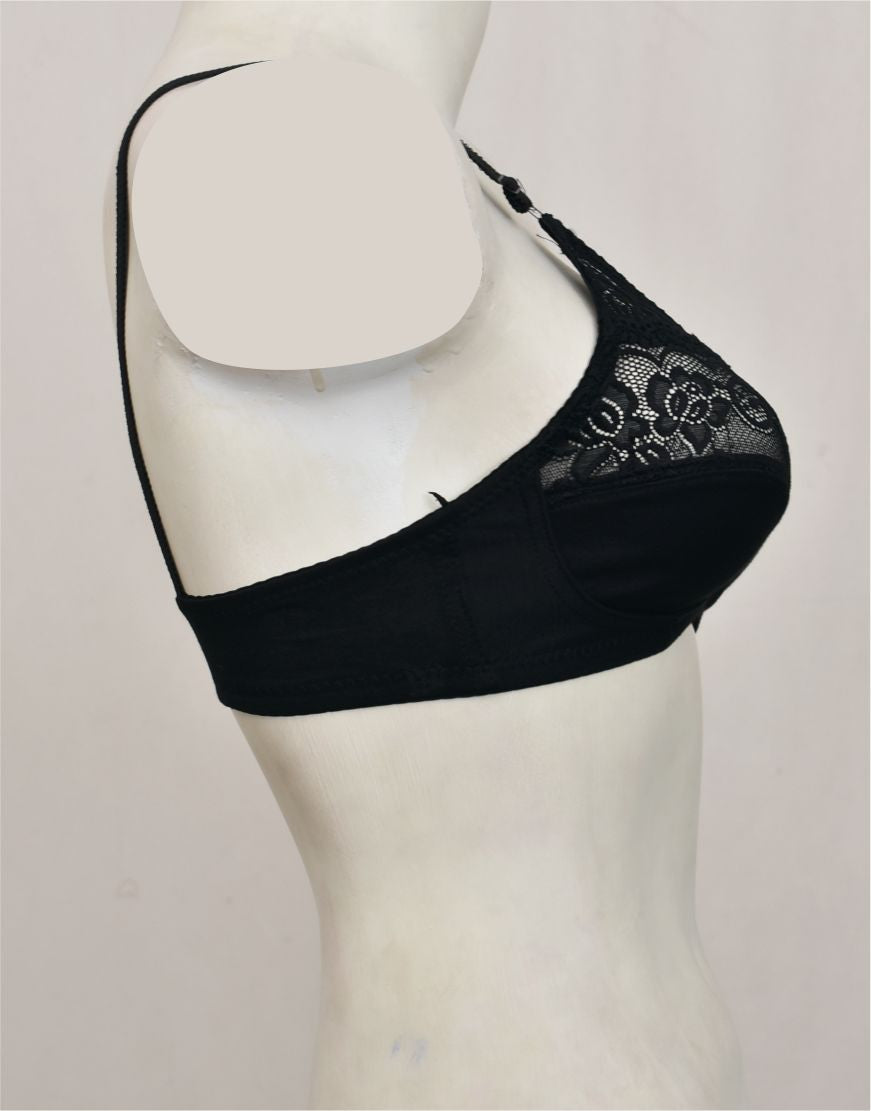 Half Net Bra