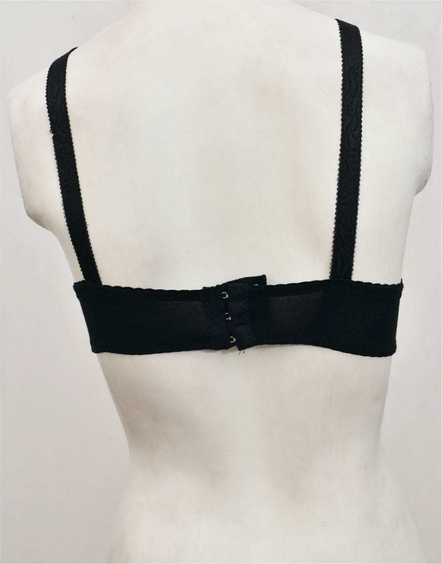 Soft Cotton & Lace Bra